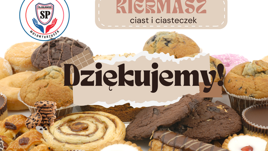 Kiermasz ciast na rzecz Turnieju Charytatywnego