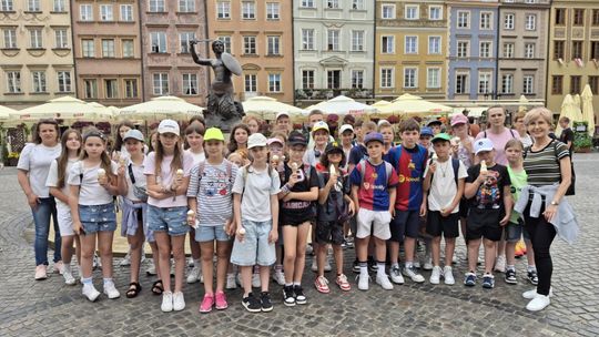 Wycieczka do Warszawy klas 4 i 5