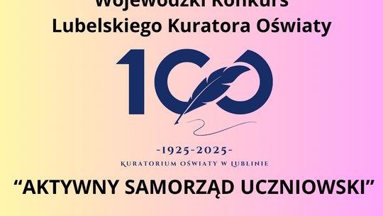 Wyniki Wojewódzkiego Konkursu „Aktywny Samorząd Uczniowski"