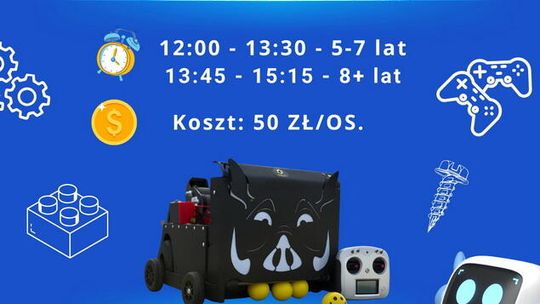 Zaproszenie na warsztaty z robotyki w Gminnym Ośrodku Kultury w Fajsławicach