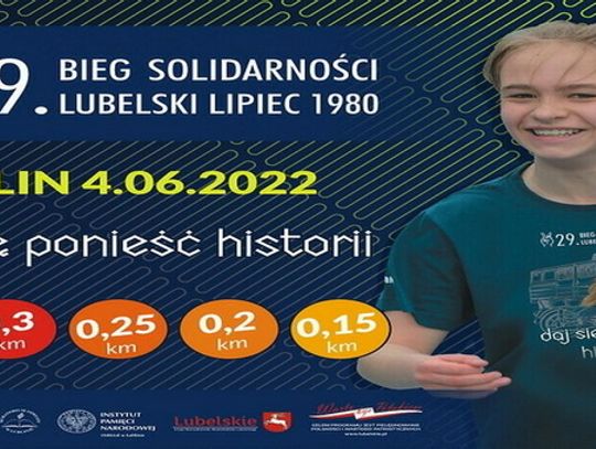 29 Międzynarodowy Bieg Solidarności "Lubelski Lipiec 1980"