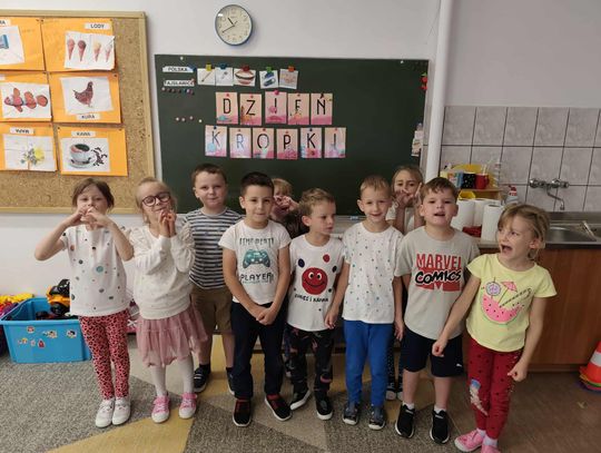 Dzień Kropki 2025 w przedszkolu