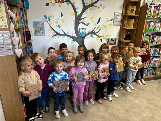 Dzień Kundelka grupy 4-latków w Gminnej Bibliotece