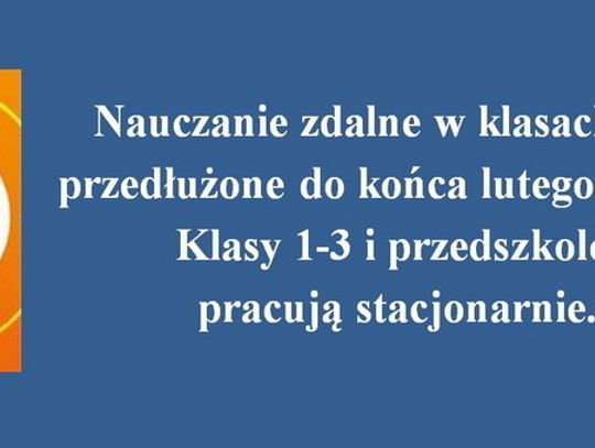 Funkcjonowanie szkół od 15 lutego