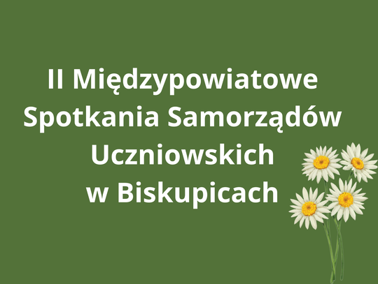 II Międzypowiatowe Spotkania Samorządów Uczniowskich