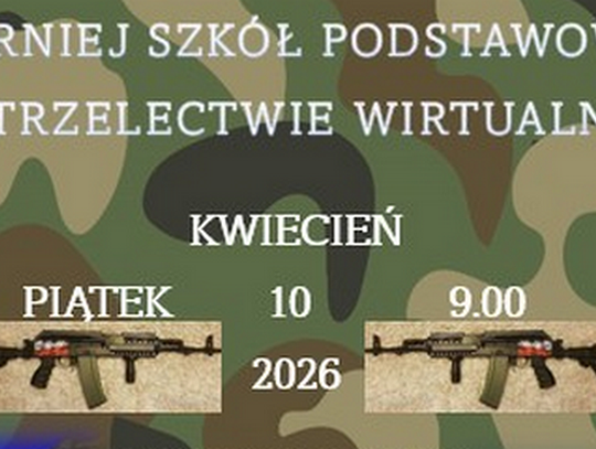 III Turniej Szkół Podstawowych w Strzelectwie Wirtualnym w Siennicy Różanej
