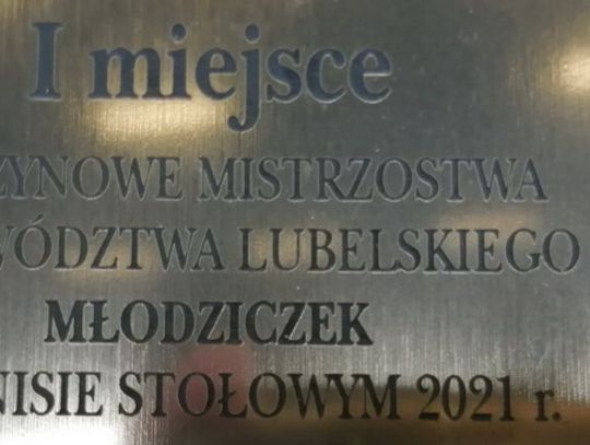 Mistrzostwa Województwa Młodziczek w tenisie stołowym