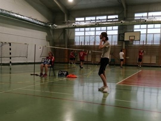 Powiatowe zawody w badmintonie w kategorii Igrzyska Młodzieży Szkolnej