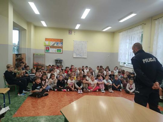 Spotkania z policjantem – bezpieczeństwo na co dzień i w ruchu drogowym