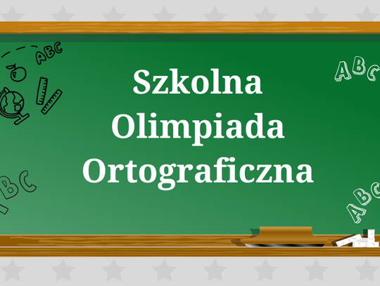 Szkolna Olimpiada Ortograficzna