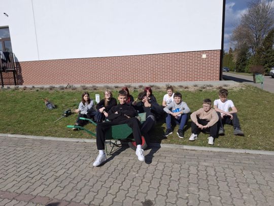 Wiosna zawitała do naszej szkoły!