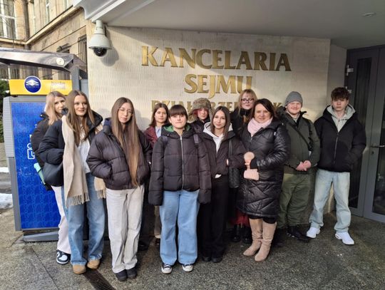 Wizyta w Sejmie w ramach konkursu „Aktywny Samorząd Uczniowski”