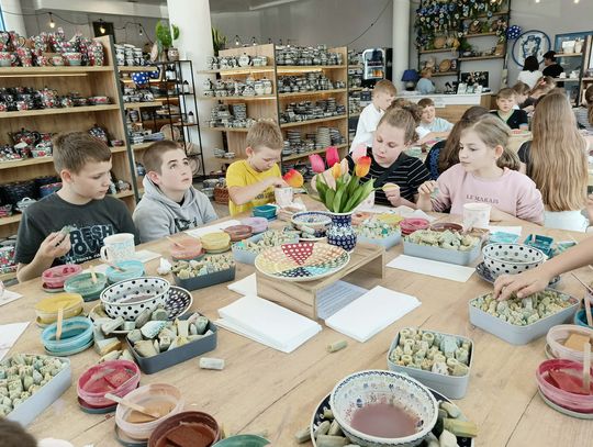 Wyjazd klas czwartych do Lublina – warsztaty ceramiczne
