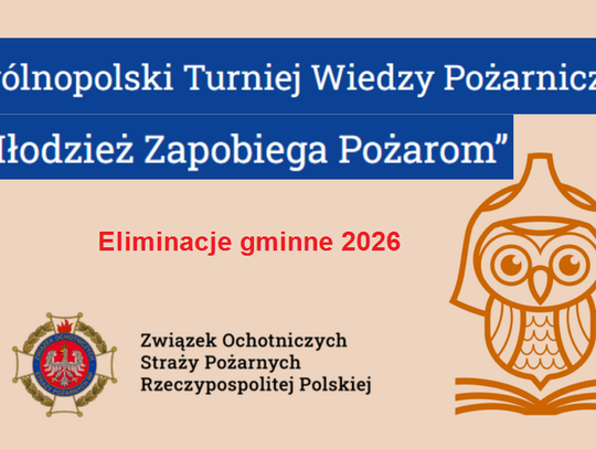 Wyniki eliminacji gminnych Ogólnopolskiego Turnieju Wiedzy Pożarniczej "Młodzież zapobiega pożarom"