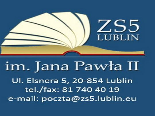 Zespół Szkół nr 5 im. Jana Pawła II zaprasza ósmoklasistów