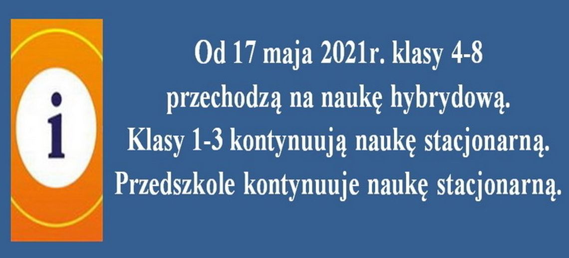 Funkcjonowanie szkół od 17 maja