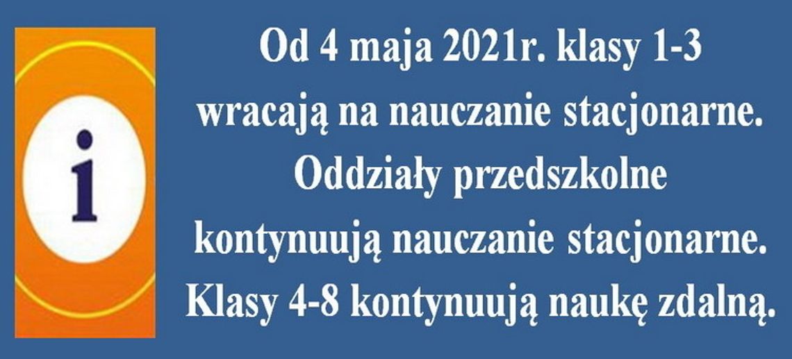 Funkcjonowanie szkół od 4 maja