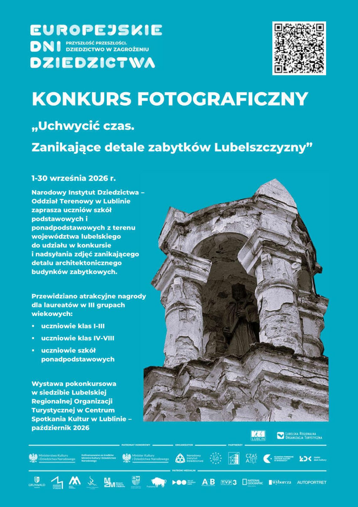 Konkurs fotograficzny "Uchwycić czas. Zanikające detale zabytków Lubelszczyzny" Konkurs fotograficzny "Uchwycić czas. Zanikające detale zabytków Lubelszczyzny"