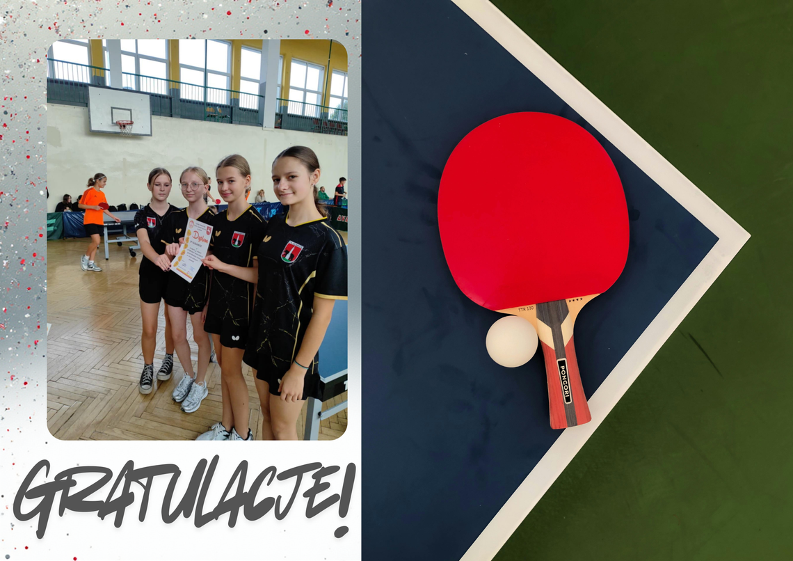 Sukcesy w tenisie stołowym