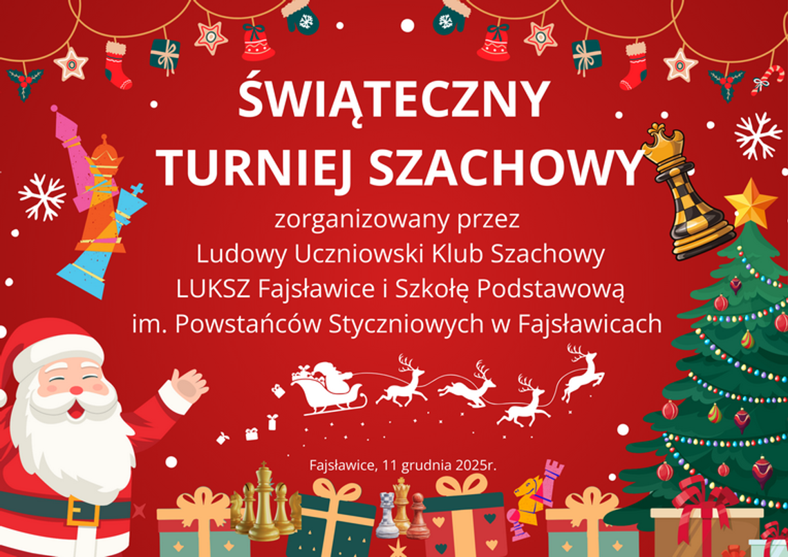 Świąteczny Turniej Szachowy Świąteczny Turniej Szachowy