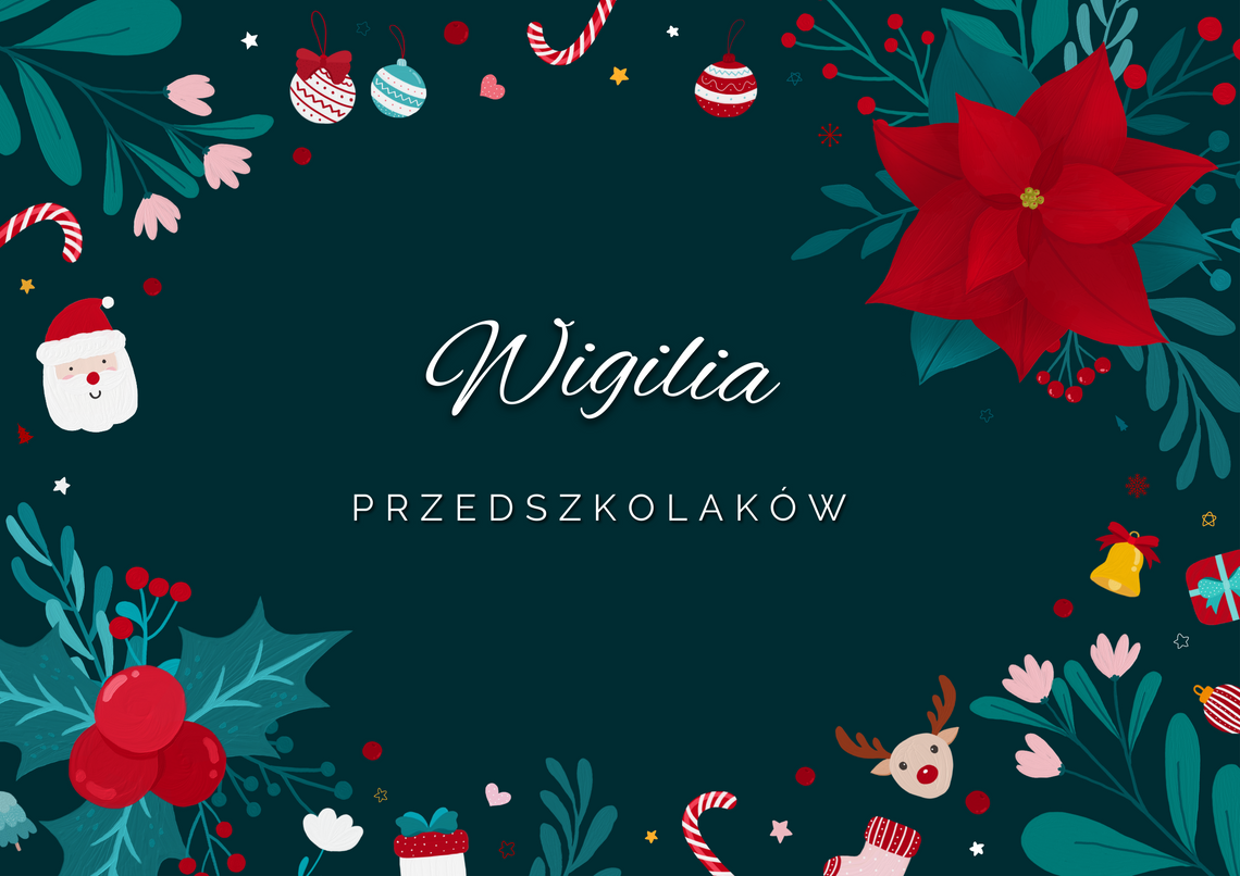 Wigilia w przedszkolu