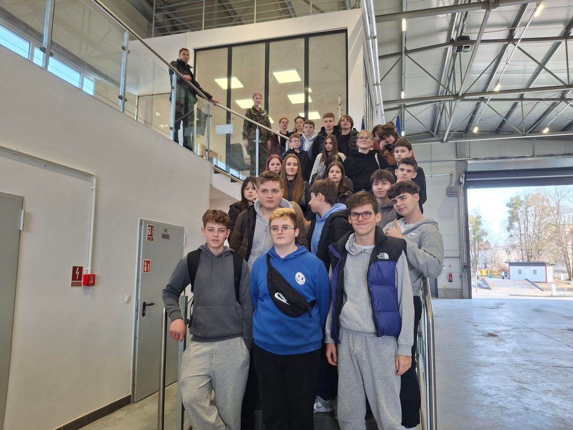 Wizyta zawodoznawcza w Zespole Szkół Centrum Kształcenia Rolniczego w Siennicy Różanej