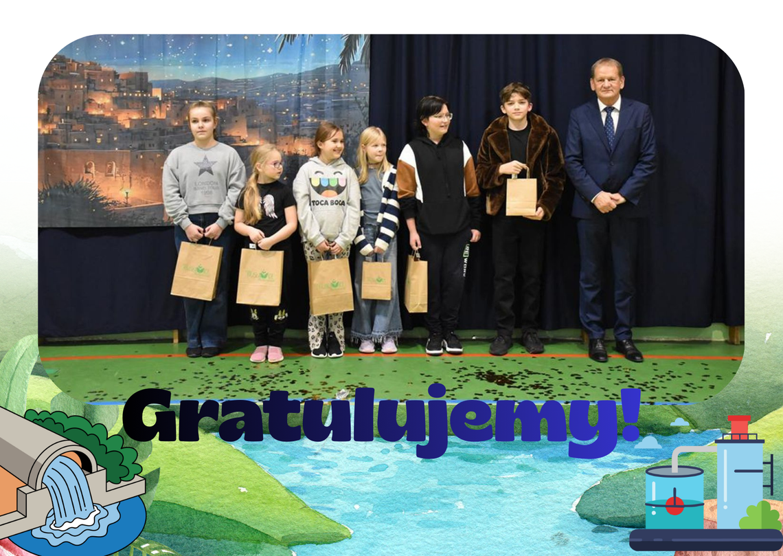 Wyniki konkursu plastycznego „Racjonalna gospodarka wodno-ściekowa”