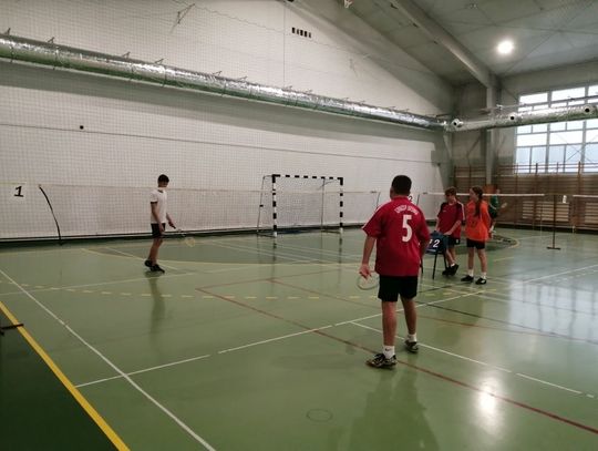 Powiatowe zawody w badmintonie w kategorii Igrzyska Młodzieży Szkolnej