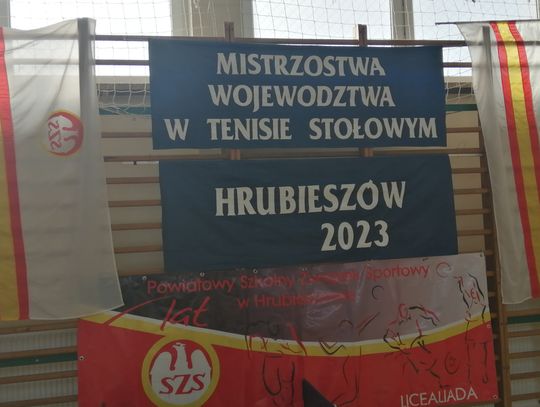 Mistrzostwa województwa w tenisie stołowym