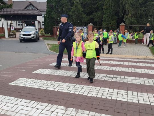 Pierwszaki na posterunku policji