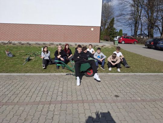 Wiosna zawitała do naszej szkoły!