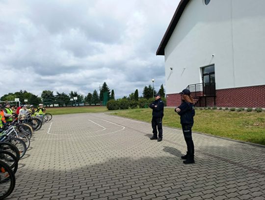 Egzamin praktyczny na kartę rowerową klas czwartych