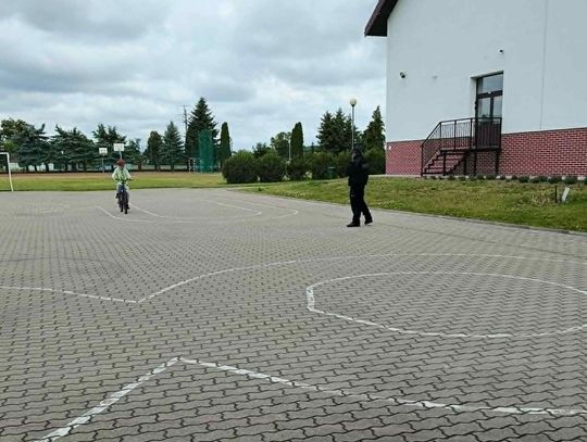 Egzamin praktyczny na kartę rowerową klas czwartych