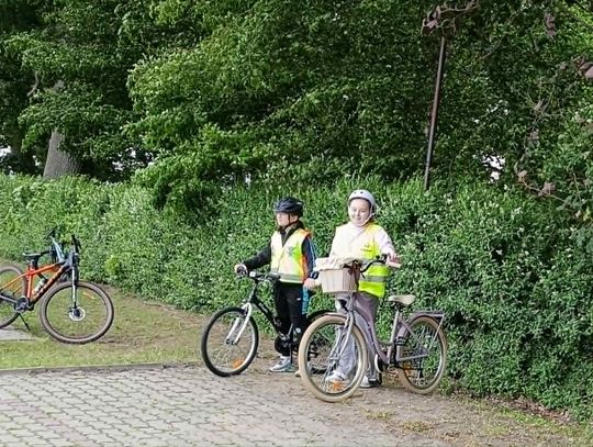 Egzamin praktyczny na kartę rowerową klas czwartych